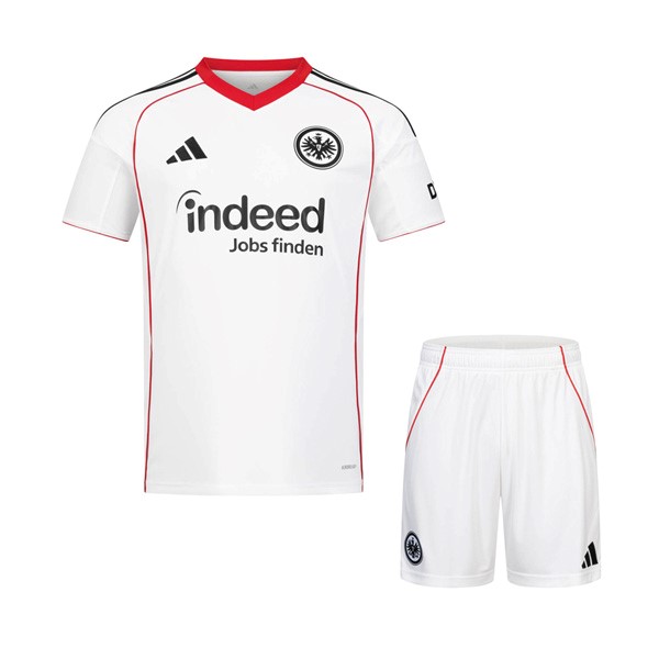 Camiseta Eintracht Frankfurt Segunda equipo Niño 2025-26